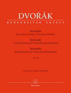 Serenade for Wind Instruments, Violoncello and Double Bass Op.44 (Full Score, paperback)