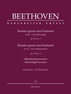 Piano Sonatas in E-flat major Op.27/1 & in C-sharp minor (Moonlight) Op.27/2