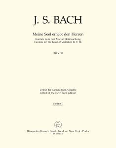 Cantata No.10: Meine Seel erhebt den Herren (BWV 10) Violin II