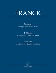 Sonata in A major for Viola & Piano
