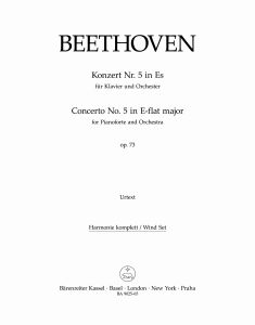 Concerto No.5 in E-flat major Op.73 for Piano (Wind set)