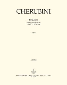 Requiem in C minor Missa pro defunctis (Violin I)