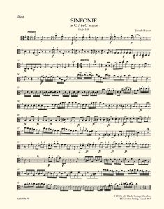 Symphony No.88 in G major (Hob.I:88) (Viola)
