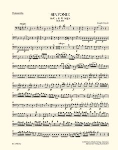 Symphony No.88 in G major (Hob.I:88) (Cello)