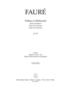 Pelléas et Mélisande Op.80 (Cello)