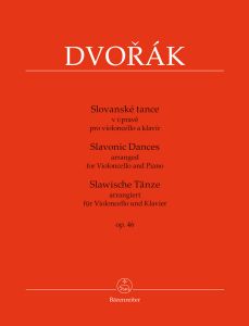 Slavonic Dances Op.46 arranged for Violoncello & Piano