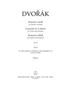 Concerto in A minor for Violin Op.53 (Violin I)