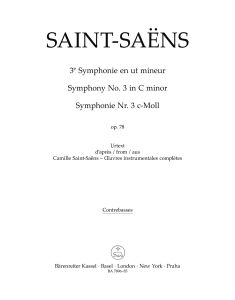 Symphony No.3 in C minor Op.78 (Organ) (Double Bass)