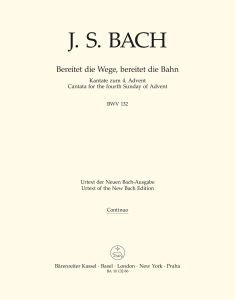 Cantata No.132 Bereitet die Wege, bereitet die Bahn (BWV 132) (Cello/Bass)