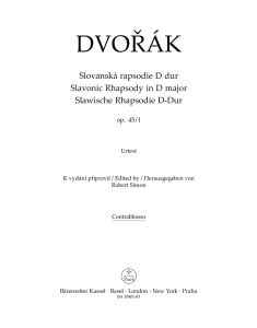 Slavonic Rhapsody No.1 in D major Op.45 (Double Bass)