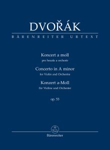 Concerto in A minor for Violin Op.53 (Study Score)