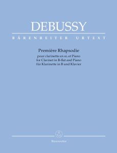 Première Rhapsodie (Rhapsody) (Clarinet & Piano)