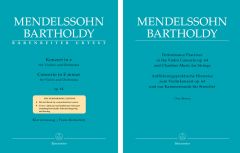 Concerto for Violin in E minor Op.64 (Violin & Piano & Performance Practices Book)
