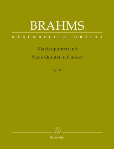 Piano Quintet in F minor Op.34 (Score & Parts)