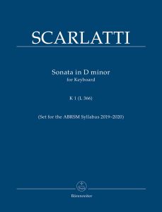 Sonata in D minor K.1 (L 366) (Piano)