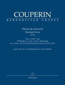 Pièces de clavecin for Harpsichord Book 2 - 1717