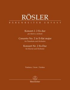 Concerto No.2 in E-flat major for Piano (Full Score)