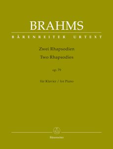 Two Rhapsodies for Piano Op.79