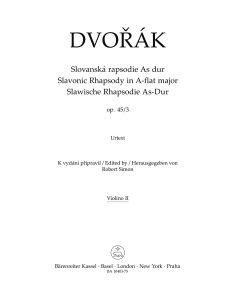 Slavonic Rhapsody No.3 in A-flat major Op.45 (Violin II)