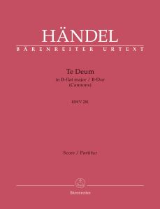 Te Deum in B-flat major (HWV 281) (Cannons) (Full Score)
