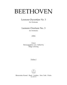 Leonore Overture for Orchestra No.3 Op.72 (1806) (Violin I)