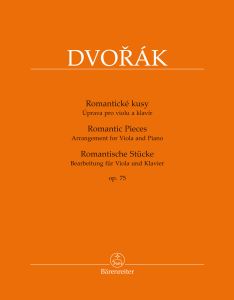 Romantic Pieces Op.75 arranged for Viola and Piano