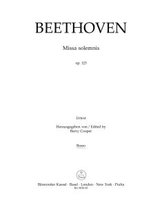 Missa solemnis Op.123 (Bass)