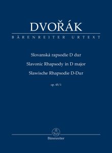 Slavonic Rhapsody No.1 in D major Op.45 (Study Score)