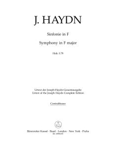 Symphony No.79 in F major (Hob.I:79) (Bass)