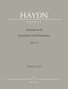 Symphony No.77 in B-flat major (Hob.I:77) (Full Score)