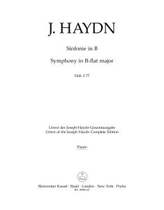 Symphony No.77 in B-flat major (Hob.I:77) (Wind Set)