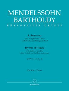 Lobgesang / Hymn of Praise Op.52 MWV A 18 (Full Score)