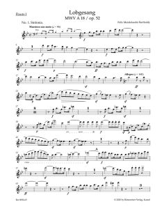 Lobgesang / Hymn of Praise Op.52 MWV A 18 (Wind Set)