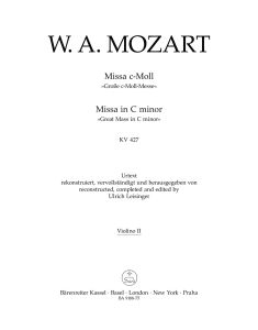Missa in C minor (K.427) (Great Mass in C minor) (Violin II)