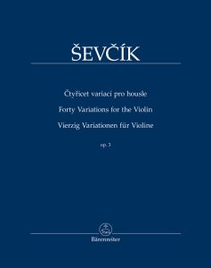Forty Variations for the Violin Op.3