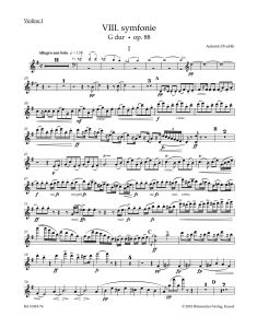 Symphony No.8 in G major Op.88 (Violin I)