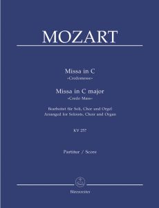 Mass in C major (K.257) (Great Credo Mass) (arranged for Choir & Organ)