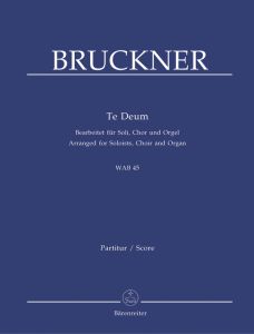Te Deum (arranged for Choir & Organ)