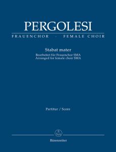 Stabat mater (Arrangement for female choir SMezA) (Full score)
