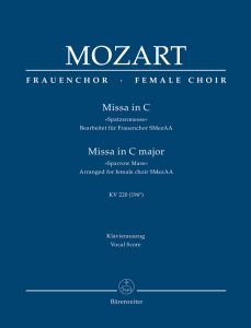 Missa brevis in C major (K.220) (Sparrow Mass) (Vocal Score)