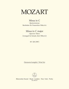 Missa brevis in C major (K.220) (Sparrow Mass) (Wind Set)