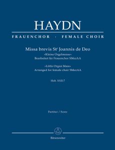 Missa brevis St Joannis de Deo (Little Organ Mass) (Hob.XXII:7) (Full Score)