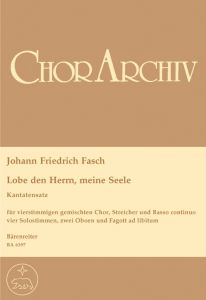 Lobe den Herrn meine Seele Full Score