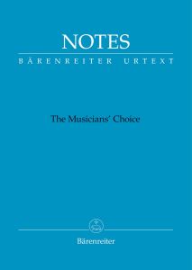 Barenreiter Notes Manuscript and Notebook