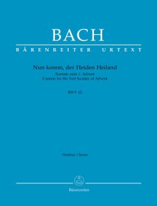 Cantata No.62: Nun komm, der Heiden Heiland (BWV 62) (Full Score, paperback)
