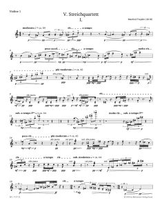 String Quartet No.5 (Parts)
