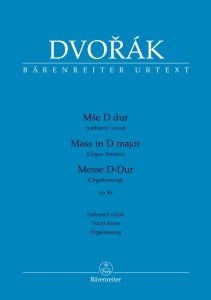 Mass in D major Op.86 Organ Version (Vocal Score)