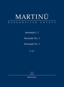 Serenade No.1 H 217 (Study Score)