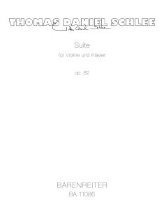 Suite for Violin and Piano Op.82