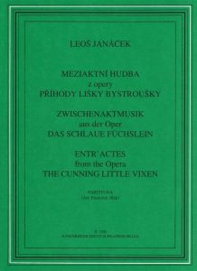 The Cunning Little Vixen Entr'acte Music (Study Score)